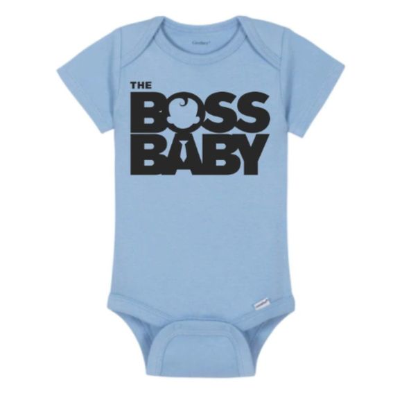 Gerber One Pieces The Boss Baby Onesie The Boss Baby Blue Onesie